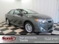 2013 Cypress Green Metallic Toyota Camry Hybrid XLE  photo #1