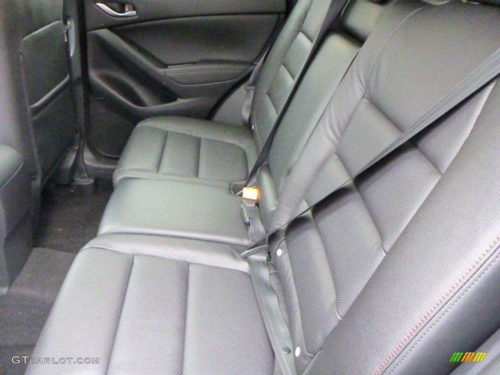 Black Interior 2014 Mazda CX-5 Grand Touring AWD Photo #78288397
