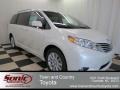 Blizzard White Pearl - Sienna Limited AWD Photo No. 1