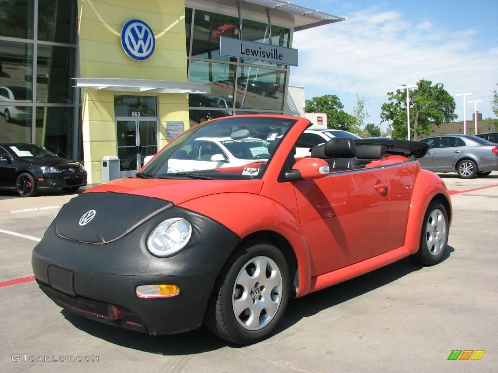 Sundown Orange Volkswagen New Beetle