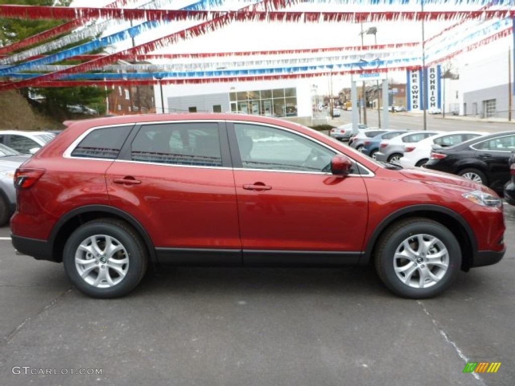 Zeal Red Mica 2013 Mazda CX-9 Touring AWD Exterior Photo #78289276