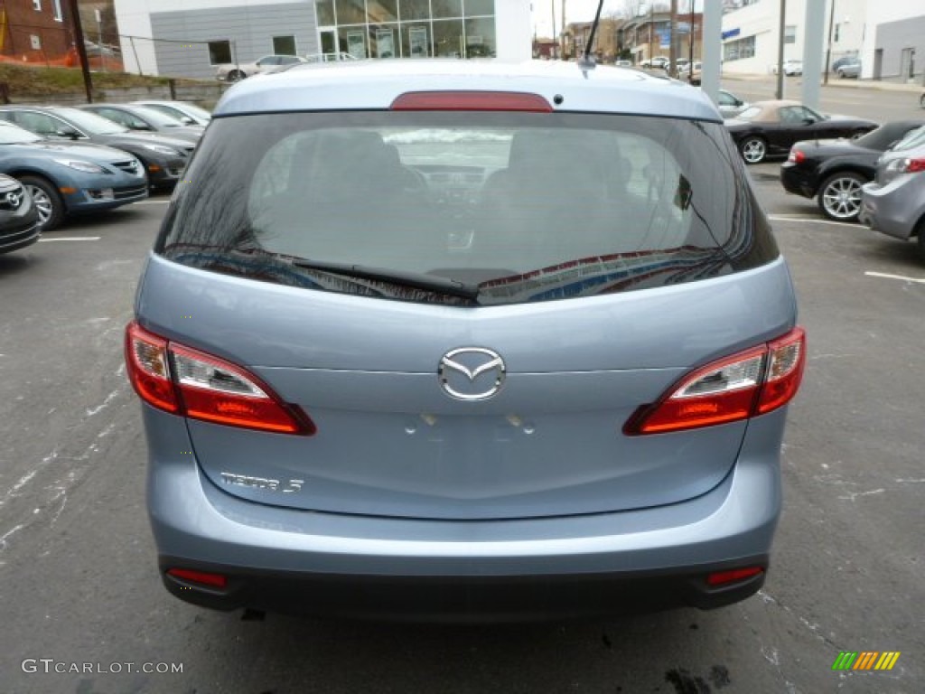 2013 MAZDA5 Sport - Clear Water Blue Mica / Black photo #4