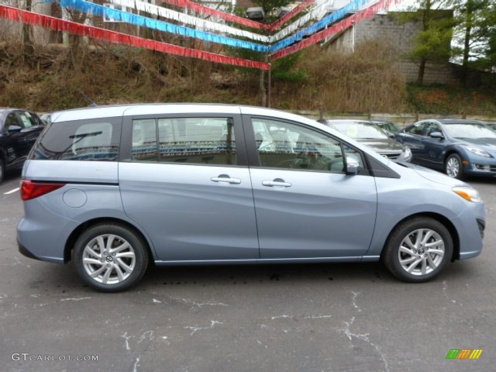 2013 MAZDA5 Sport - Clear Water Blue Mica / Black photo #6