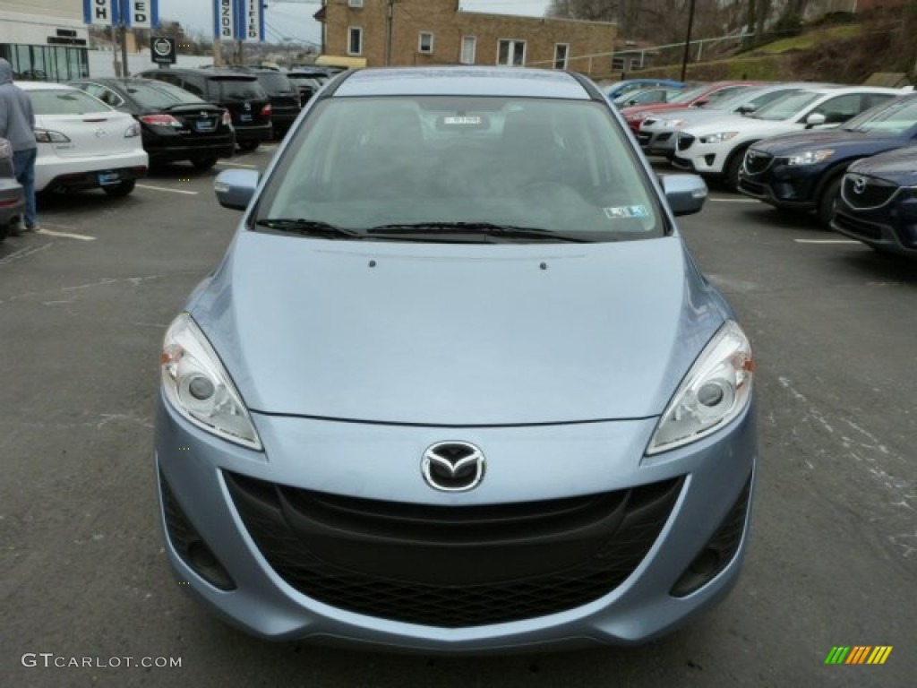 2013 MAZDA5 Sport - Clear Water Blue Mica / Black photo #8