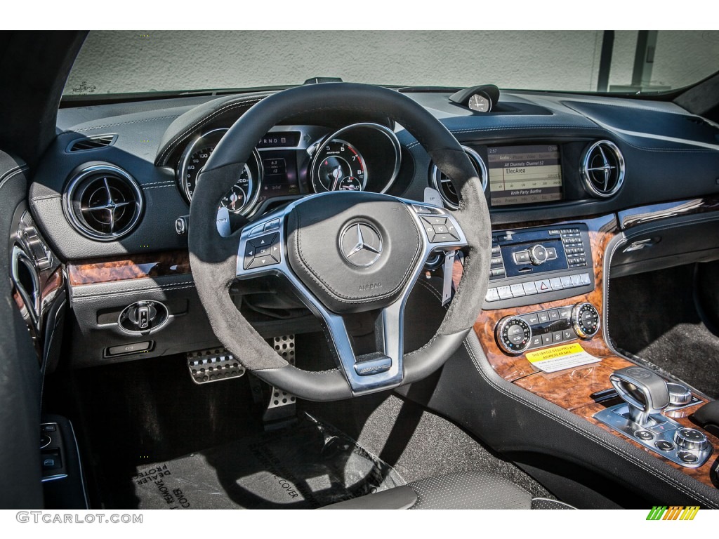 2013 Mercedes-Benz SL 63 AMG Roadster AMG Black Dashboard Photo #78290131