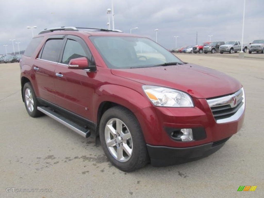 Red Jewel Tintcoat 2009 Saturn Outlook XR AWD Exterior Photo #78290284