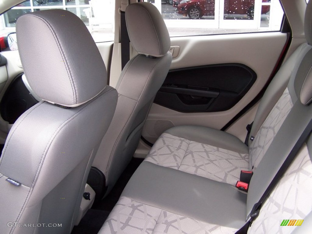 2012 Ford Fiesta SE Hatchback Rear Seat Photo #78290355