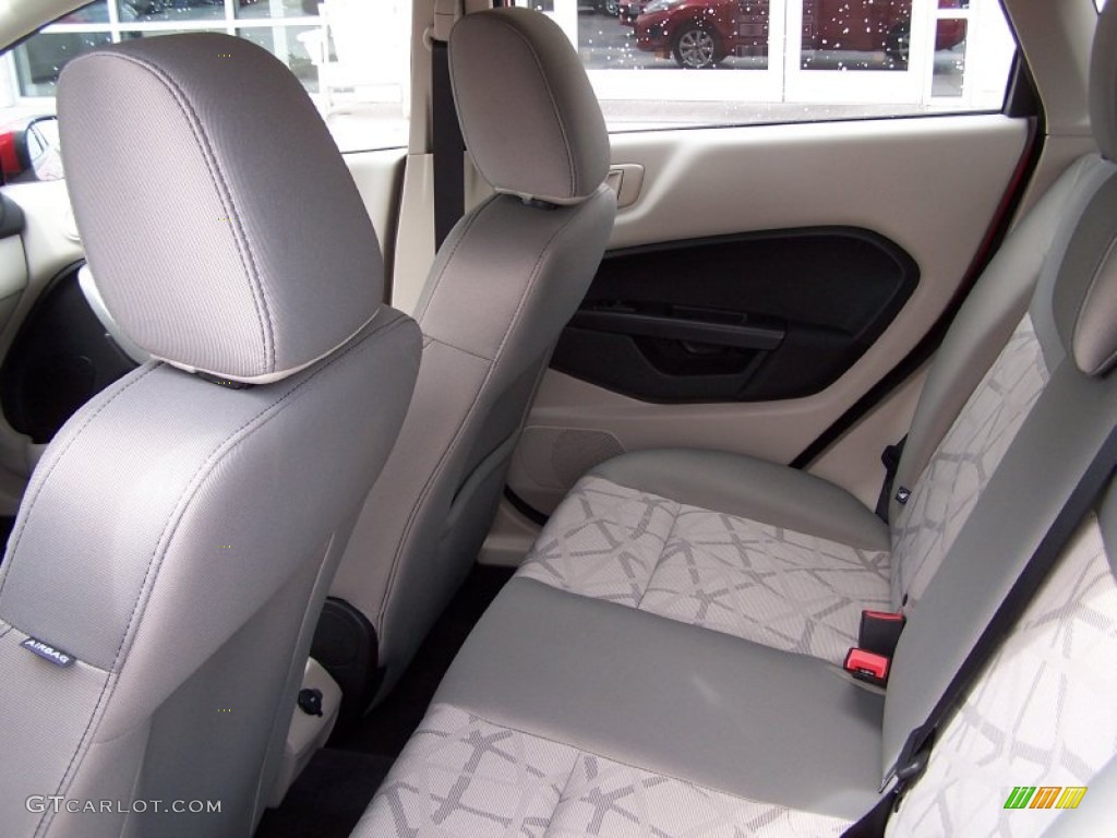 2012 Ford Fiesta SE Hatchback Rear Seat Photo #78290355