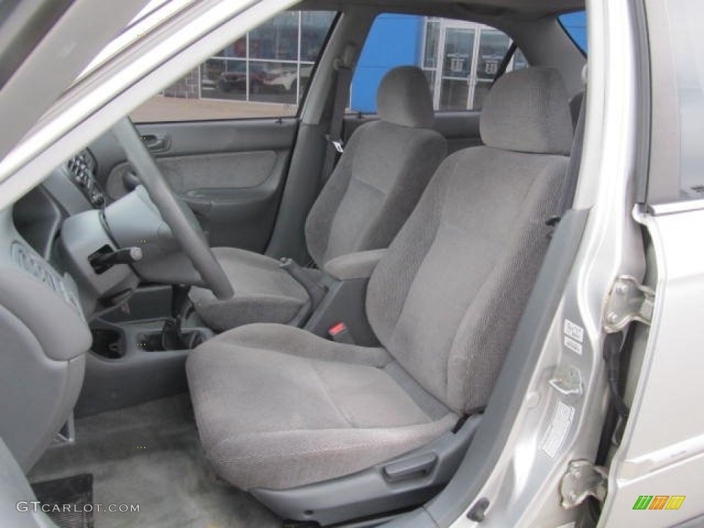 Gray Interior 1996 Honda Civic EX Sedan Photo #78290663