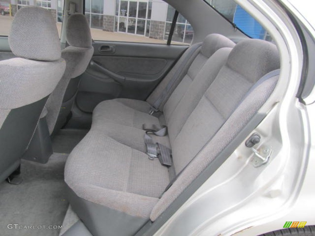 1996 Honda Civic EX Sedan Rear Seat Photo #78290683