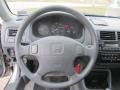 1996 Honda Civic Gray Interior Steering Wheel Photo