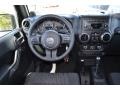 Black 2011 Jeep Wrangler Unlimited Sport 4x4 Dashboard