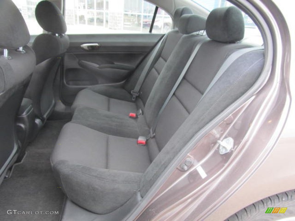 2010 Civic LX-S Sedan - Urban Titanium Metallic / Black photo #8