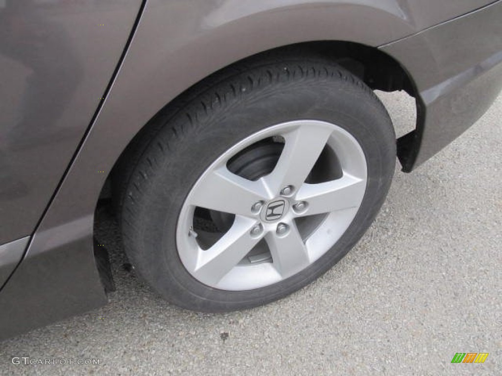 2010 Civic LX-S Sedan - Urban Titanium Metallic / Black photo #14