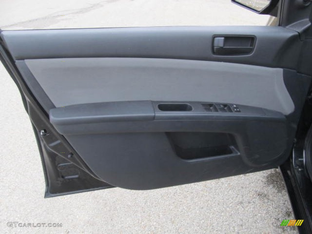 2010 Nissan Sentra 2.0 Charcoal Door Panel Photo #78292132