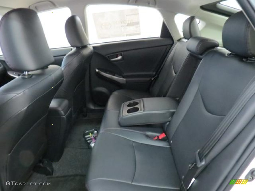 2013 Toyota Prius Persona Series Hybrid Rear Seat Photo #78292354