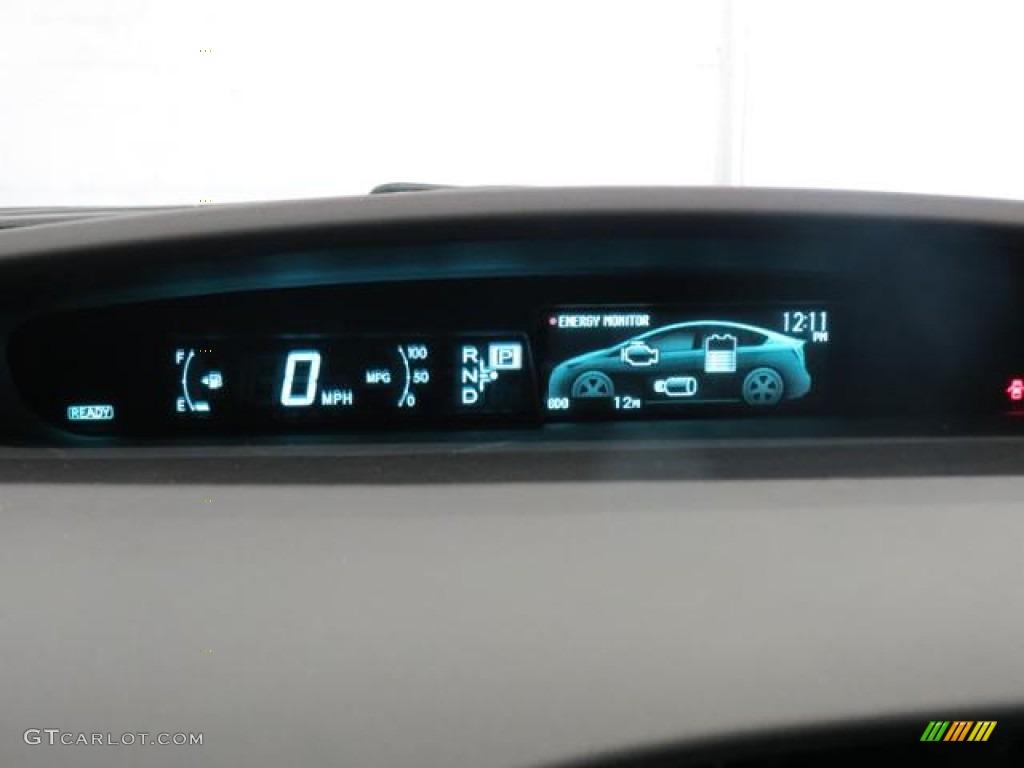 2013 Toyota Prius Persona Series Hybrid Gauges Photo #78292432