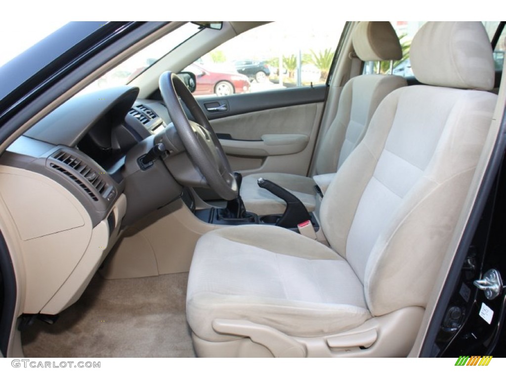 2003 Honda Accord LX Sedan Front Seat Photo #78292963