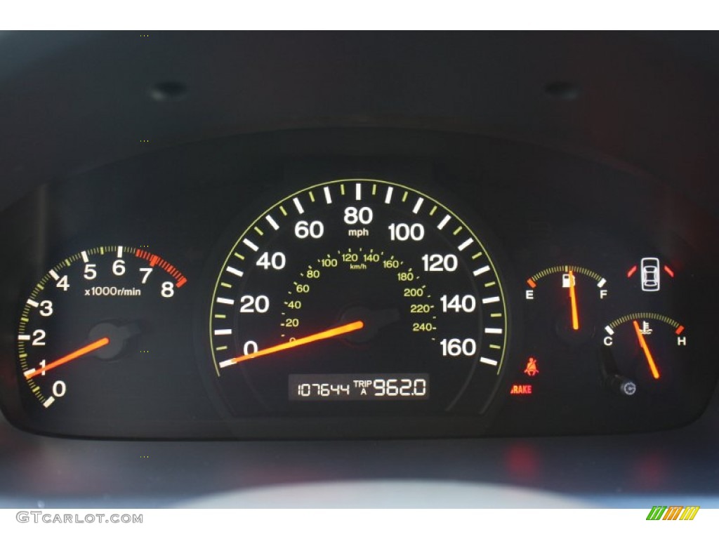 2003 Honda Accord LX Sedan Gauges Photo #78293145
