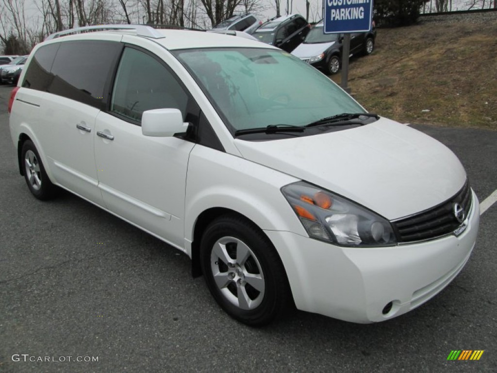Nordic White Pearl 2007 Nissan Quest 3.5 S Exterior Photo #78293371