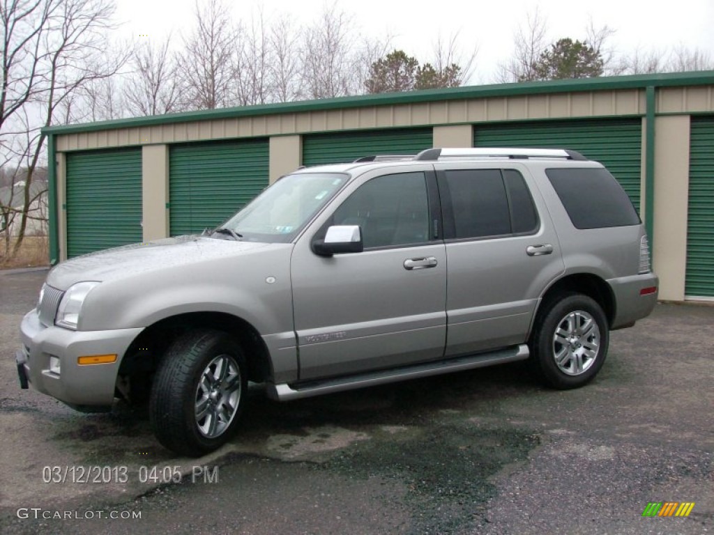 2008 Mountaineer Premier AWD - Vapor Silver Metallic / Charcoal Black photo #1