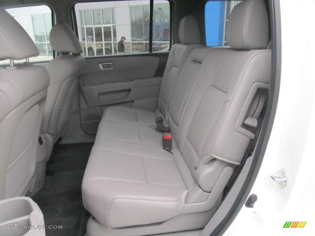 Gray Interior 2013 Honda Pilot EX-L 4WD Photo #78294373