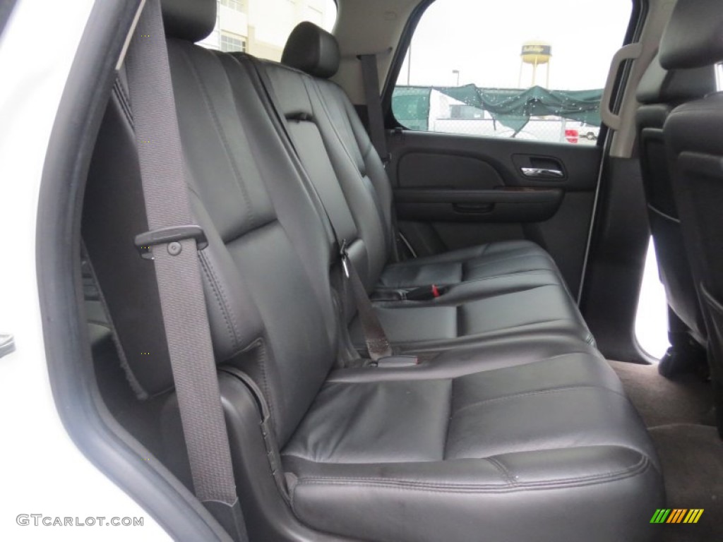 Ebony Interior 2009 GMC Yukon SLT Photo #78294615