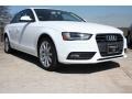 2013 Ibis White Audi A4 2.0T quattro Sedan  photo #1