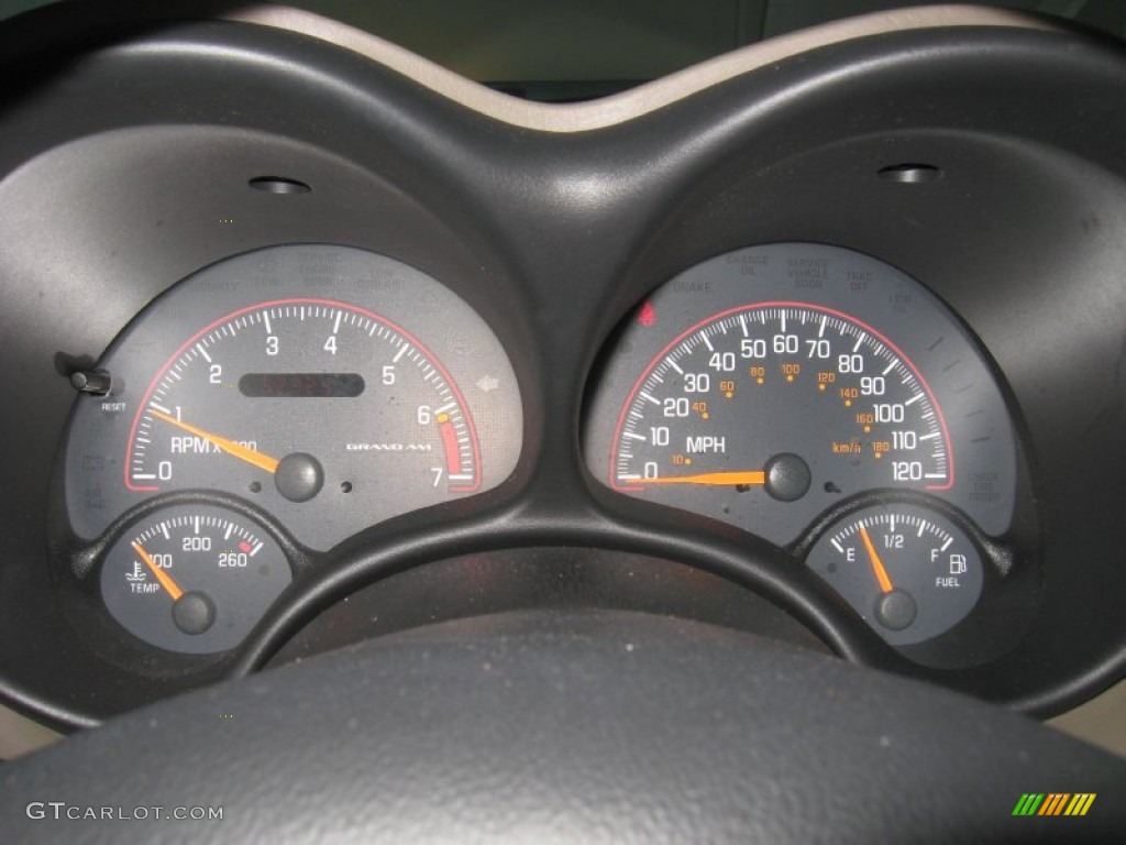 2001 Grand Am SE Sedan - Champagne Beige Metallic / Dark Taupe photo #27