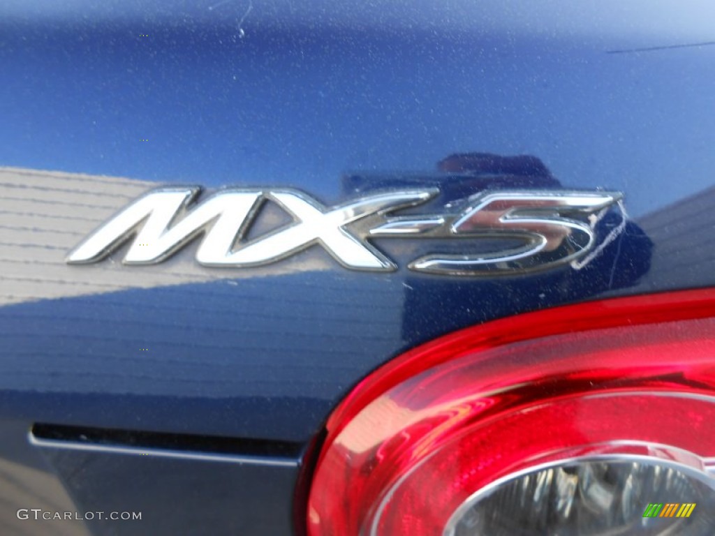 2009 MX-5 Miata Sport Roadster - Stormy Blue Mica / Black photo #18