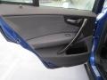 Black 2008 BMW X3 3.0si Door Panel