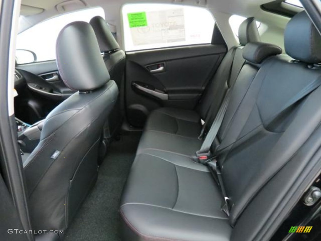 2013 Toyota Prius Persona Series Hybrid Rear Seat Photo #78296560