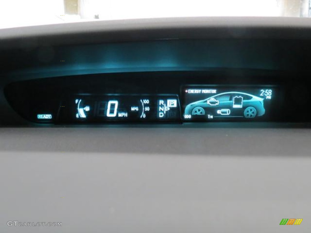 2013 Toyota Prius Persona Series Hybrid Gauges Photo #78296722