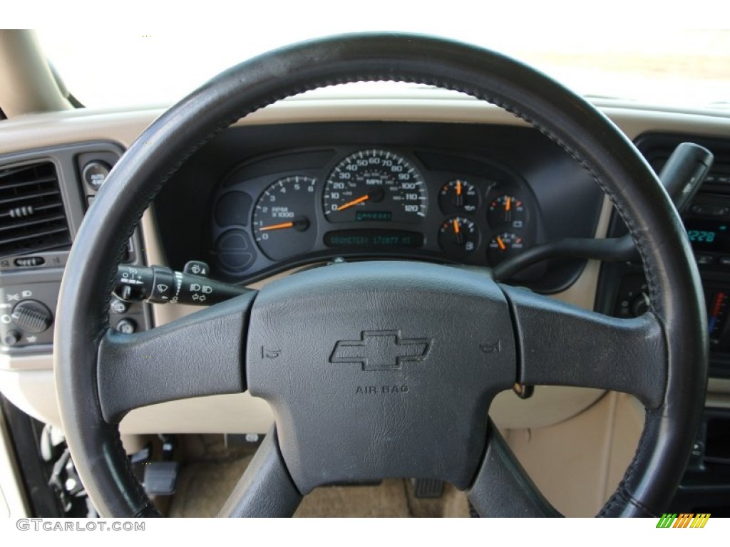 2003 Suburban 1500 Z71 4x4 - Black / Tan/Neutral photo #14