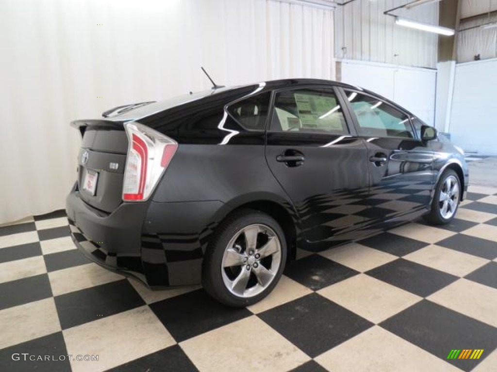 2013 Prius Persona Series Hybrid - Black / Dark Gray photo #17