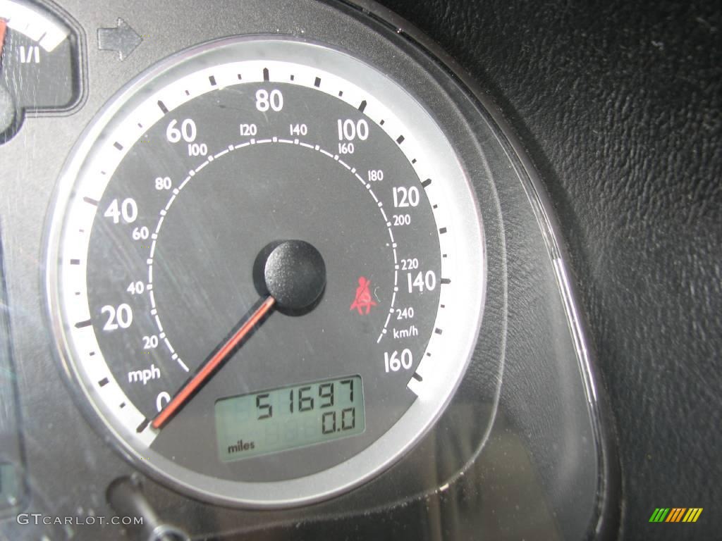 2005 Jetta GLS Wagon - Black / Grey photo #17