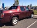 2007 Dark Cherry Pearl Honda Ridgeline RTL  photo #2