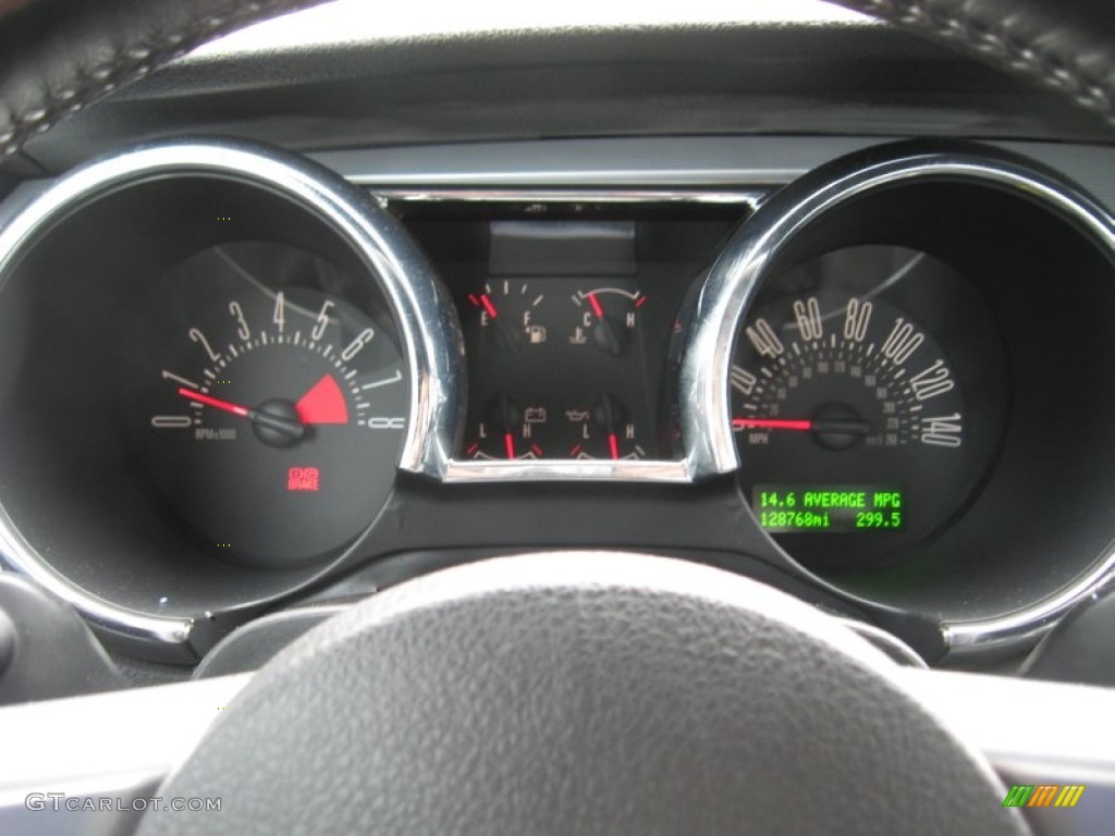 2006 Ford Mustang GT Premium Coupe Gauges Photo #78297085