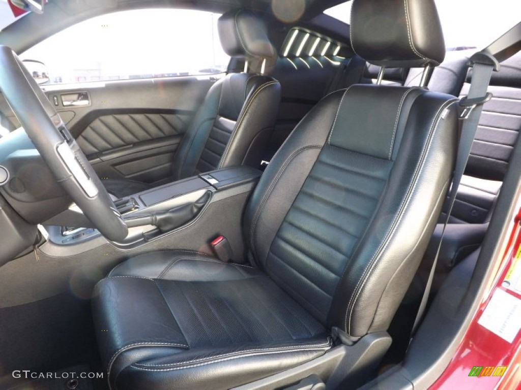 2010 Mustang GT Premium Coupe - Red Candy Metallic / Charcoal Black photo #17