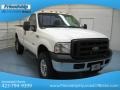 Oxford White - F250 Super Duty XL Regular Cab 4x4 Photo No. 4