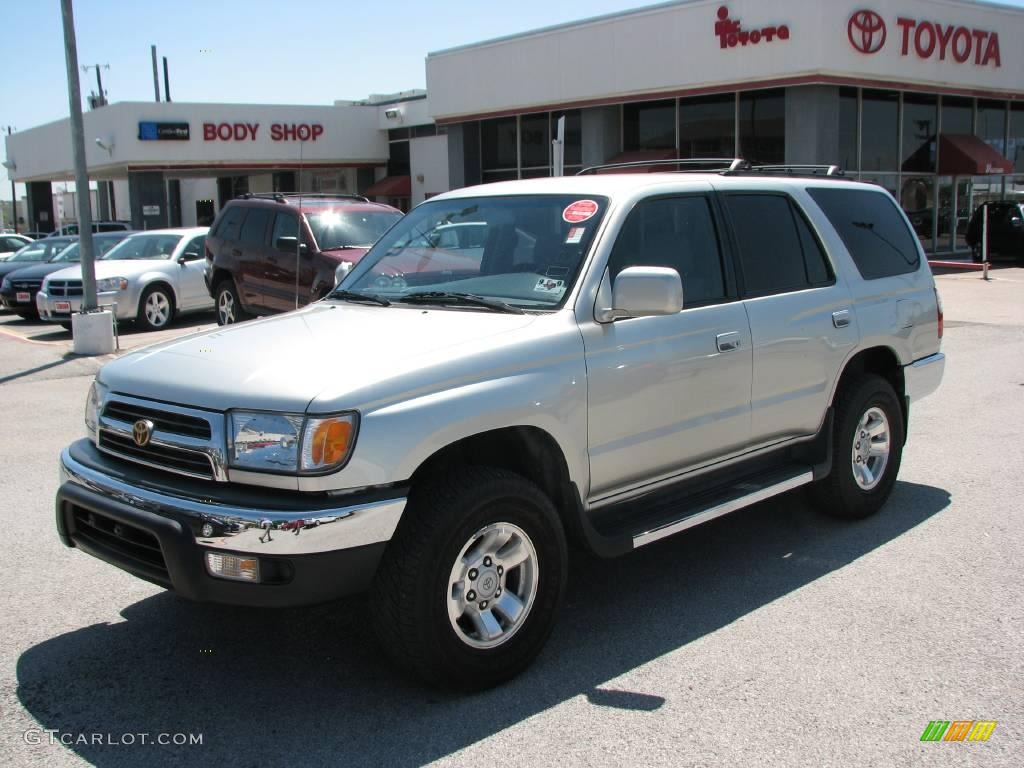 1999 4Runner SR5 - Millennium Silver Metallic / Gray photo #2