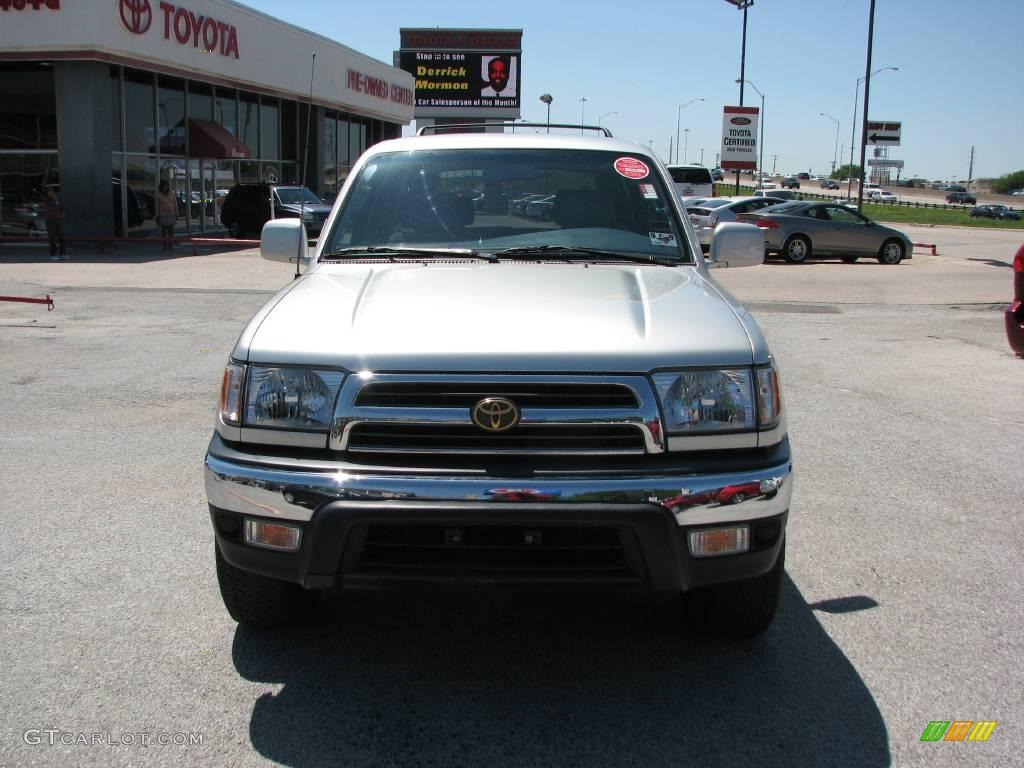 1999 4Runner SR5 - Millennium Silver Metallic / Gray photo #3