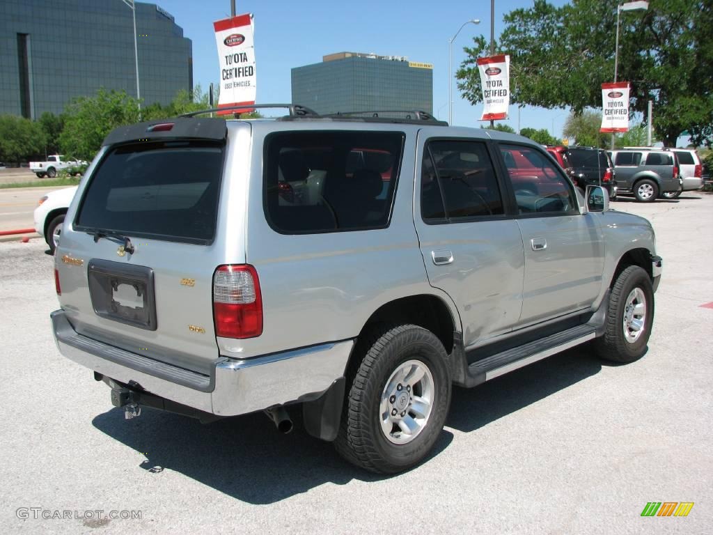 1999 4Runner SR5 - Millennium Silver Metallic / Gray photo #6