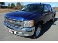 Blue Topaz Metallic - Silverado 1500 LT Crew Cab 4x4 Photo No. 1