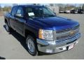 Blue Topaz Metallic - Silverado 1500 LT Crew Cab 4x4 Photo No. 2