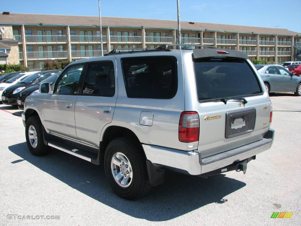 1999 4Runner SR5 - Millennium Silver Metallic / Gray photo #8