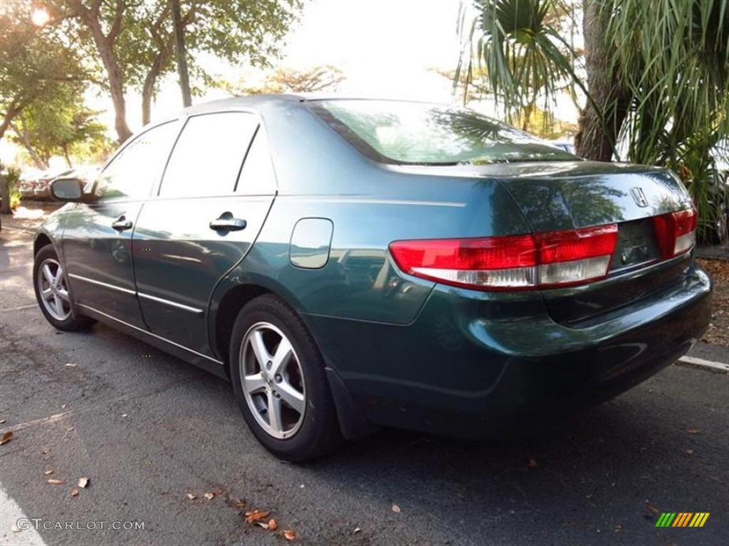 2003 Accord EX Sedan - Noble Green Pearl / Ivory photo #2