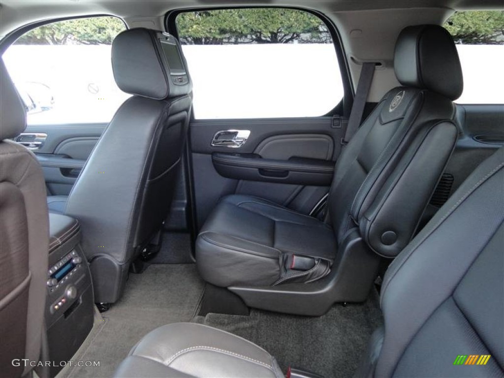 Ebony Interior 2013 Cadillac Escalade Platinum AWD Photo #78298867