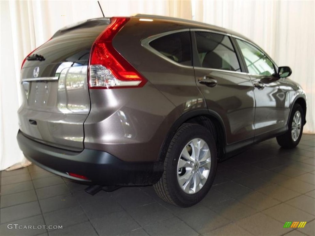 2013 CR-V EX-L - Urban Titanium Metallic / Beige photo #3