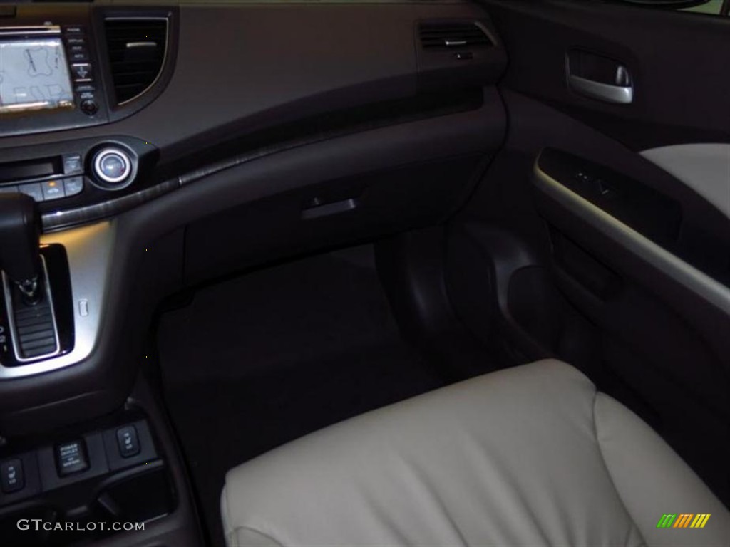 2013 CR-V EX-L - Urban Titanium Metallic / Beige photo #7
